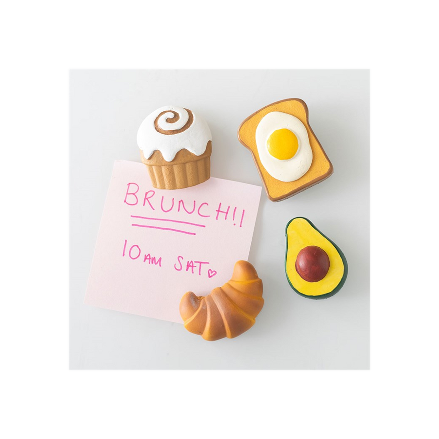 Brunch Club Fridge Magnet Set