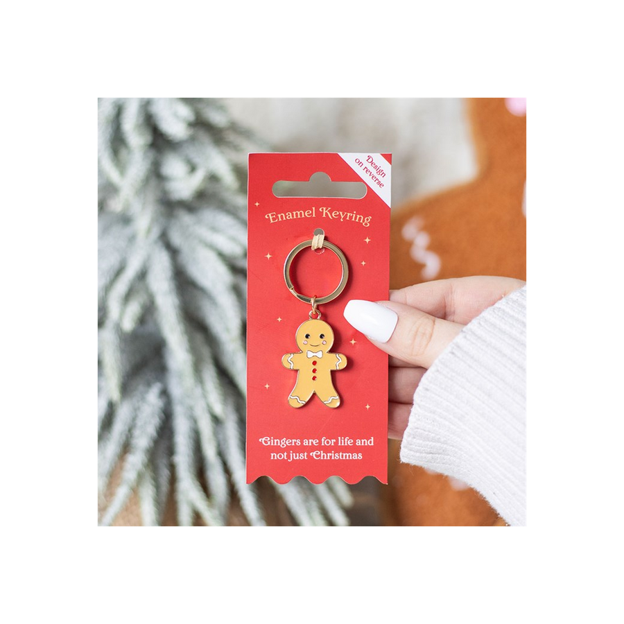 Gingerbread Man Keyring