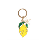 Lemon Flower Keyring