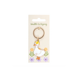 Waddle On Duck Keyring. Product image, view 2.