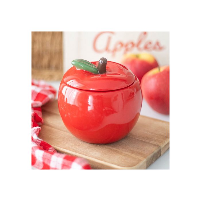 Apple Shaped Candle Jar
