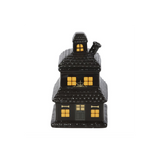 Black Haunted House Oil Burner and Wax Warmer