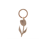 Yellow Tulip Keyring
