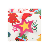 23cm Nostalgic Christmas Print Gift Bag