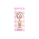 Ice Cream Cone Keyring