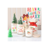 Nostalgic Christmas Print Christmas Pudding Scented Tube Candle