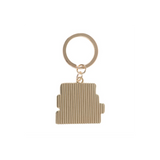 The Haunted Library Book Stack Keyring