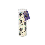 Cute and Creepy Cat Print Lavender Tube Candle