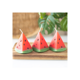 Set of 3 Watermelon Shaped Candles