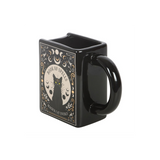 Black Cat Magick Book of Spells Book Shaped Mug