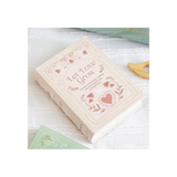 Pink Book Shaped Storage Box