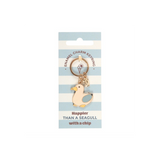 Seagull and Chips Keyring