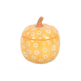Groovy Floral Pumpkin Oil Burner