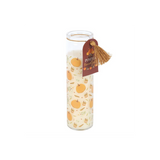 Pumpkin Print Tube Candle