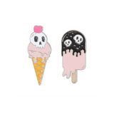 Freaking Melting Ice Cream Enamel Pin Badges