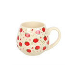 Apple Print Rounded Mug
