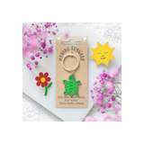 Moving Forward Turtle Keyring