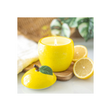 Lemon Shaped Candle Jar