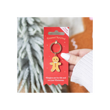 Gingerbread Man Keyring