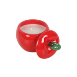 Apple Shaped Candle Jar