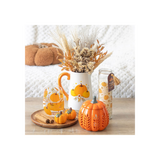 Pumpkin Print Tube Candle