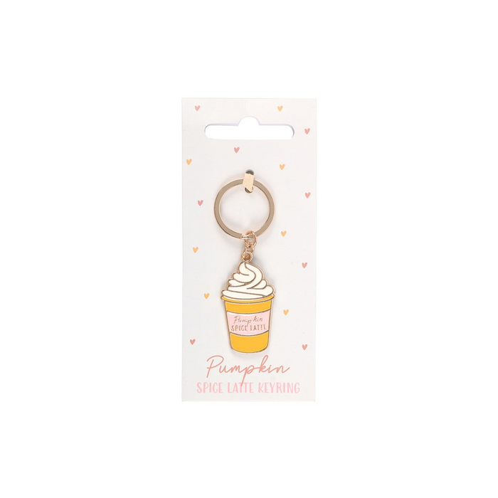 Pumpkin Spice Latte Keyring