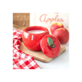 Apple Shaped Candle Jar
