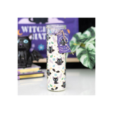 Cute and Creepy Cat Print Lavender Tube Candle