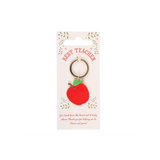 Best Teacher Apple Keyring
