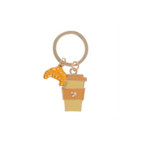 Coffee and a Friend Keyring