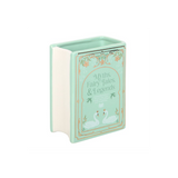 Green Book Shaped Vase