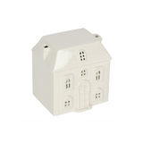 White Ceramic House Oil Burner
