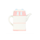 Pastel House Shaped Teapot