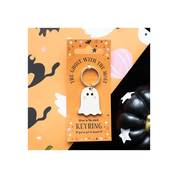 Ghost With The Most Glow in the Dark Keyring