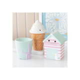 Pastel Beach Hut Oil Burner