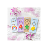 Be Kind to Your Mind Flower Keyring