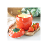 Strawberry Shaped Candle Jar