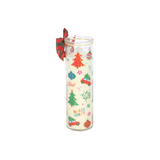 Nostalgic Christmas Print Christmas Pudding Scented Tube Candle