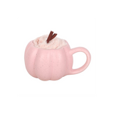 Pink Pumpkin Mug and Socks Set