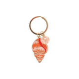 High Tide Shell Keyring