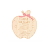 Apple Pie Recipe Serving Board