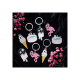 Freaking Melting Ice Cream Enamel Pin Badges