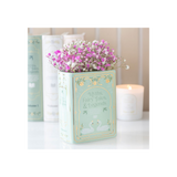 Green Book Shaped Vase