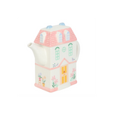 Pastel House Shaped Teapot
