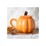 Pumpkin Shaped Mug and Socks Set