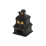 Black Haunted House Oil Burner and Wax Warmer