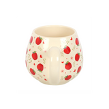 Apple Print Rounded Mug