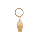 Ice Cream Cone Keyring