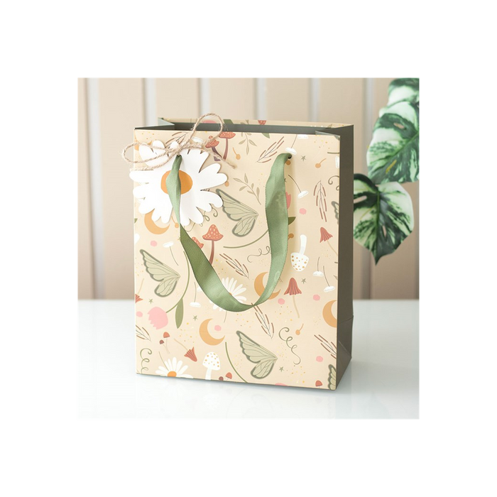 23cm Medium Fairy Folklore Print Gift Bag