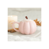 Pink Pumpkin Mug and Socks Set